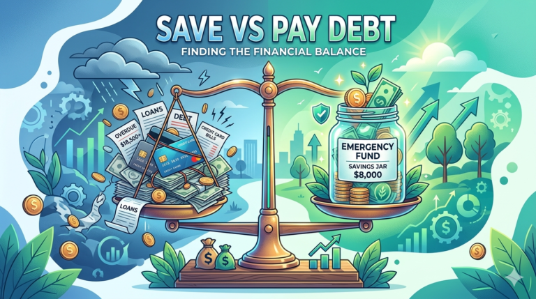 Emergency Fund vs Paying Off Debt: What Should You Do First?
