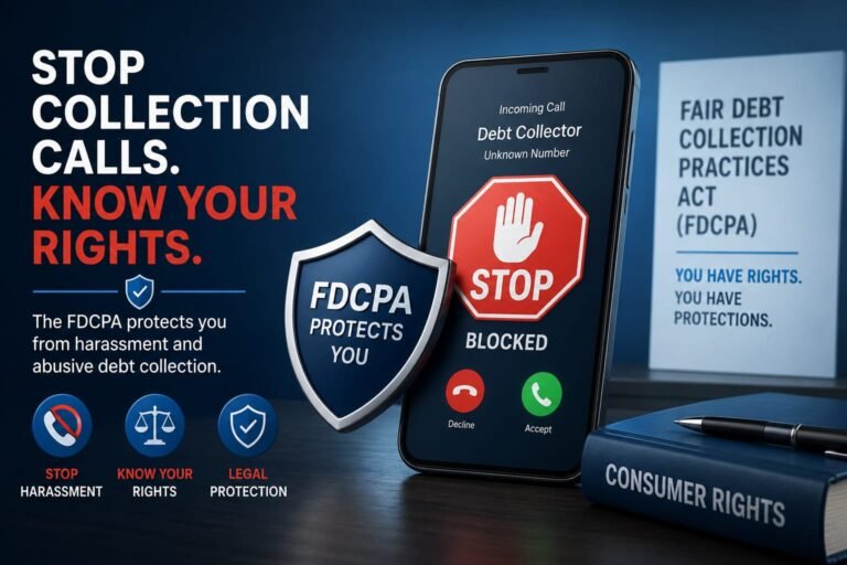 How to Stop Collection Calls Legally: Your Rights Under the FDCPA